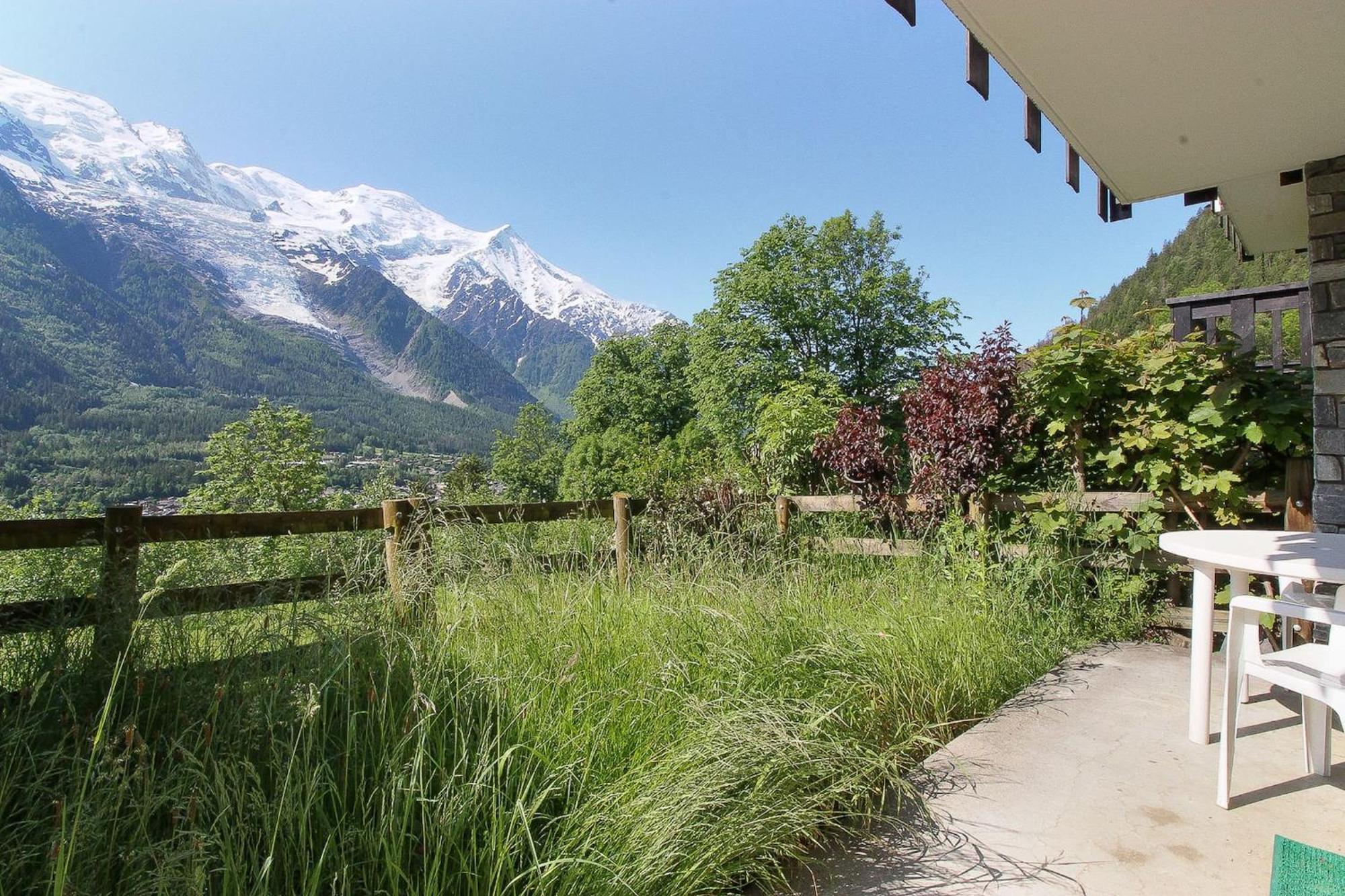Le Cretet 2 - Best Views Of The Mont-Blanc Chamonix Exteriör bild